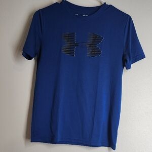 Under Armour Kids Blue Short Sleeve Tee